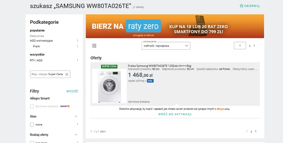 Super Cena oznaczenie